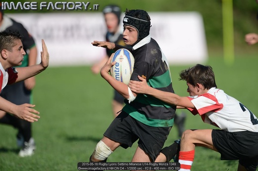 2015-05-16 Rugby Lyons Settimo Milanese U14-Rugby Monza 1349